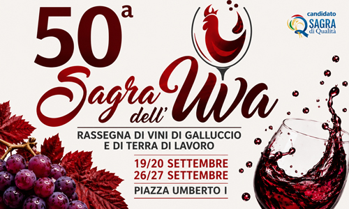 sagra dell'uva galluccio 2026