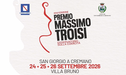Premio Massimo Troisi 2026