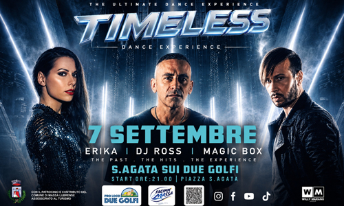 timeless a sant'agata sui due golfi