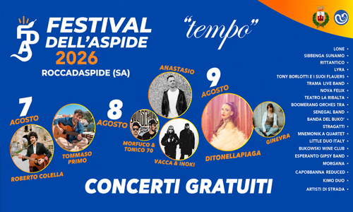 Festival dell'Aspide 2026